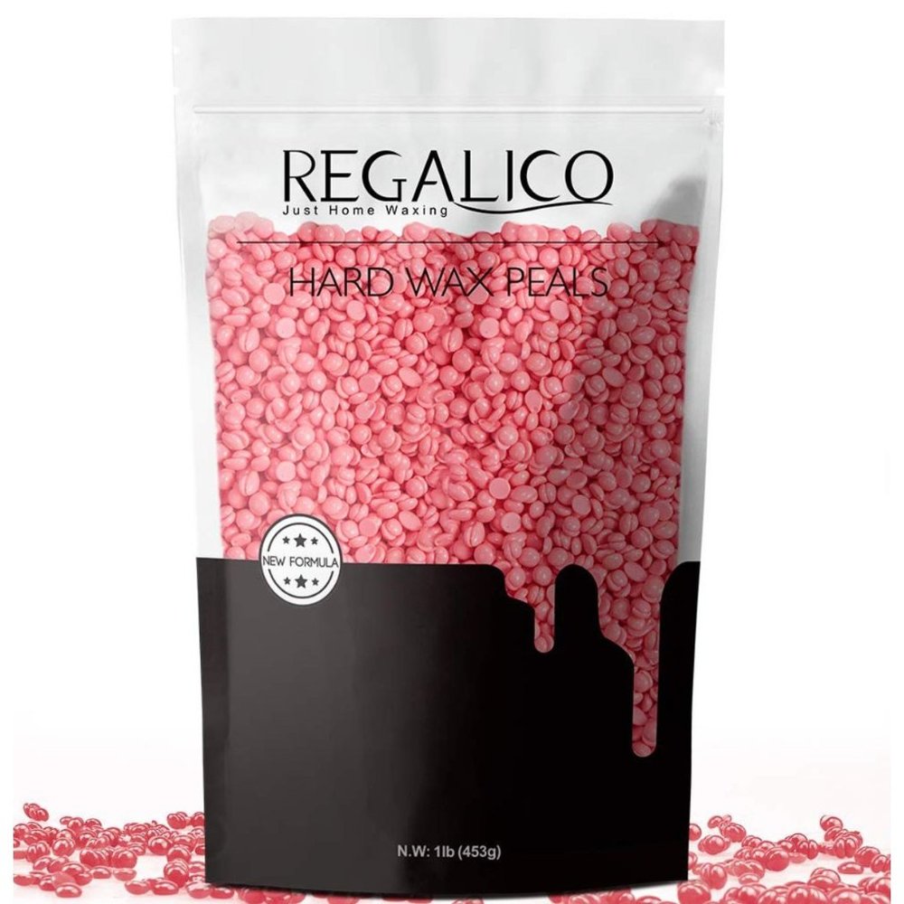 Wax Beans, Regalico Hair Removal Hard Wax Beans (15.8 oz) Brazilian Waxing